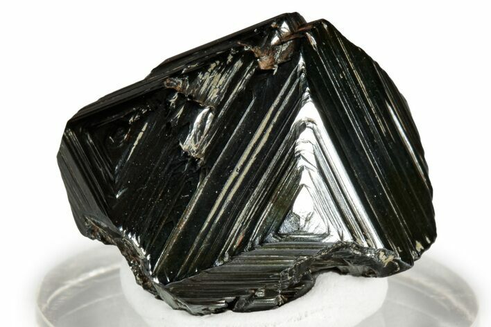 Striated Octahedral Magnetite Crystal - Utah #333952